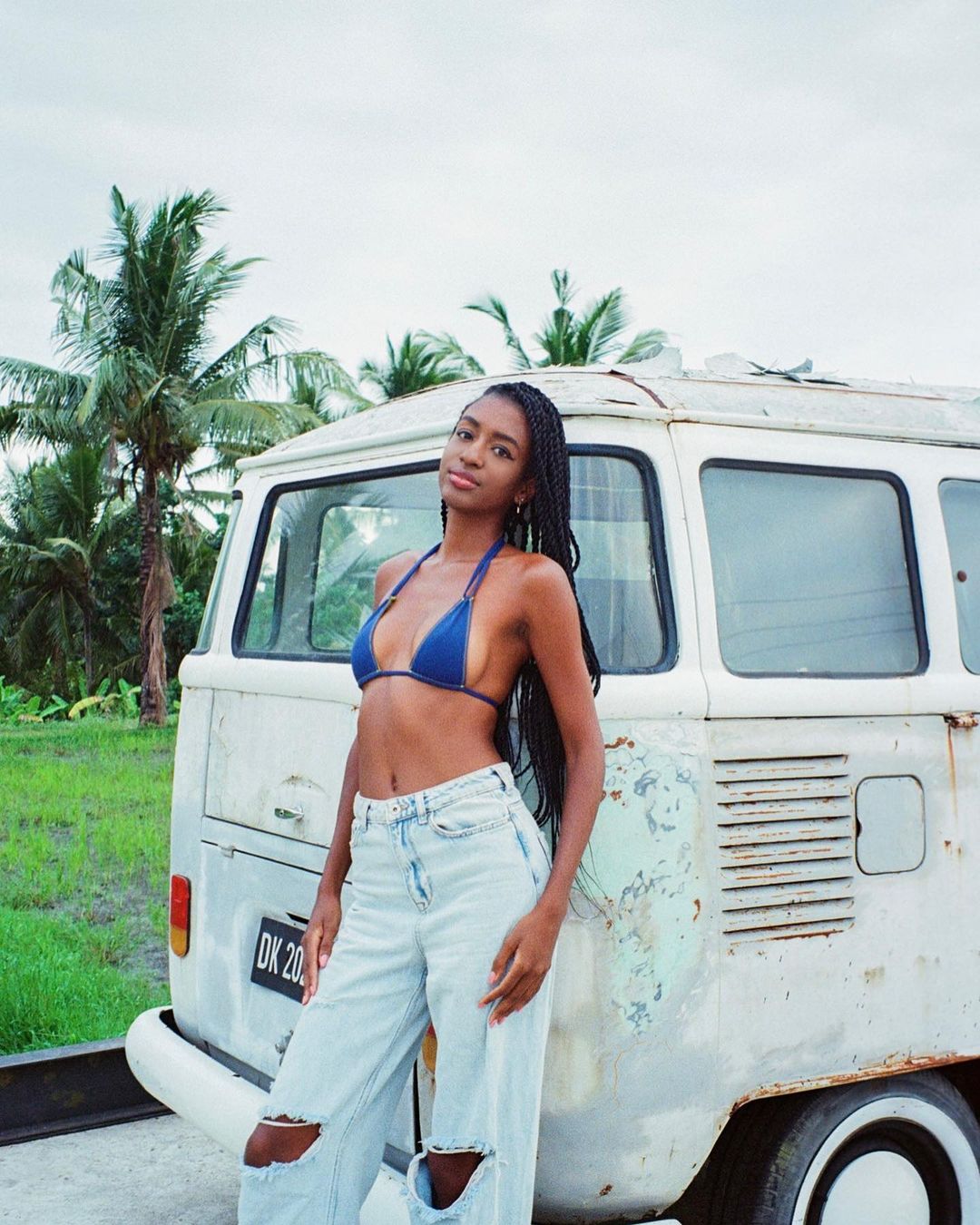 The Art of Street Style: Elevating Your Look with a Bikini Top and Jeans Combo