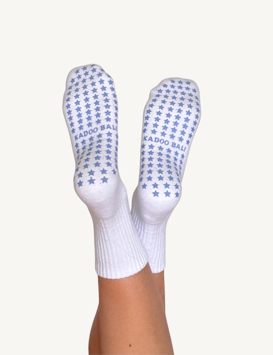 Pilates socks made from organic cotton