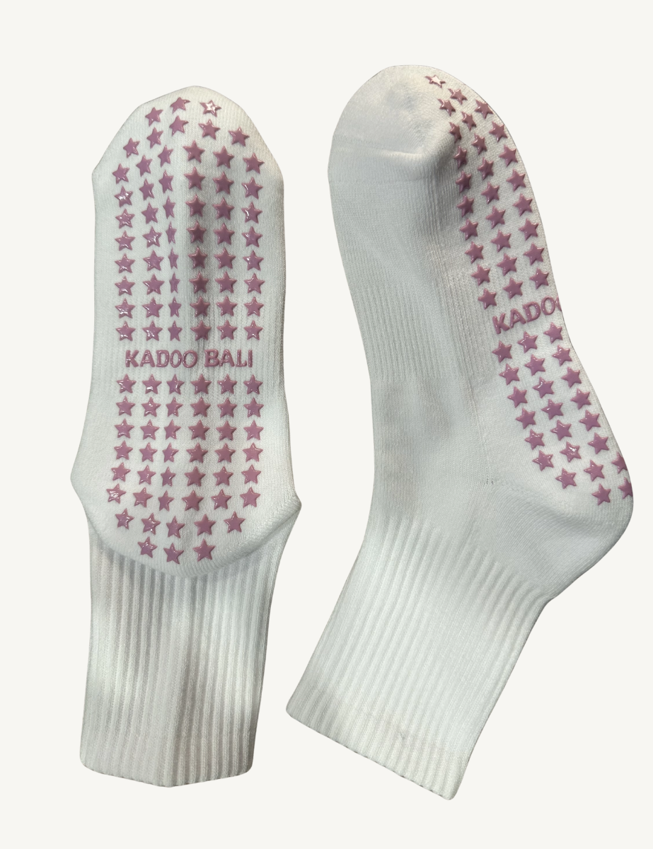 Pilates Socken aus Bio-Baumwolle